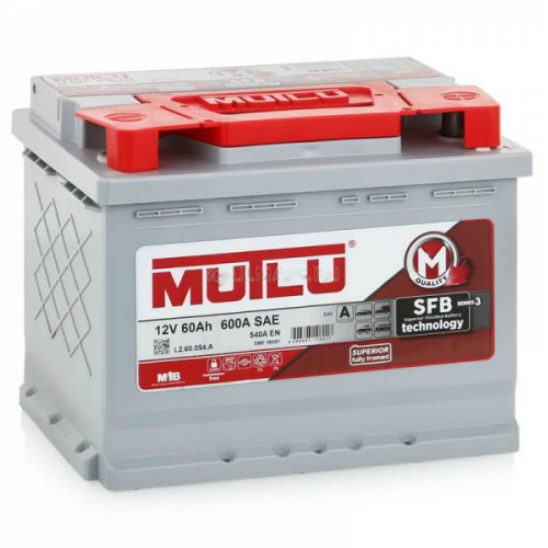 Аккумулятор MUTLU CALCIUM SILVER 60 A/ч обратная SMF56081 242x175x190 EN540